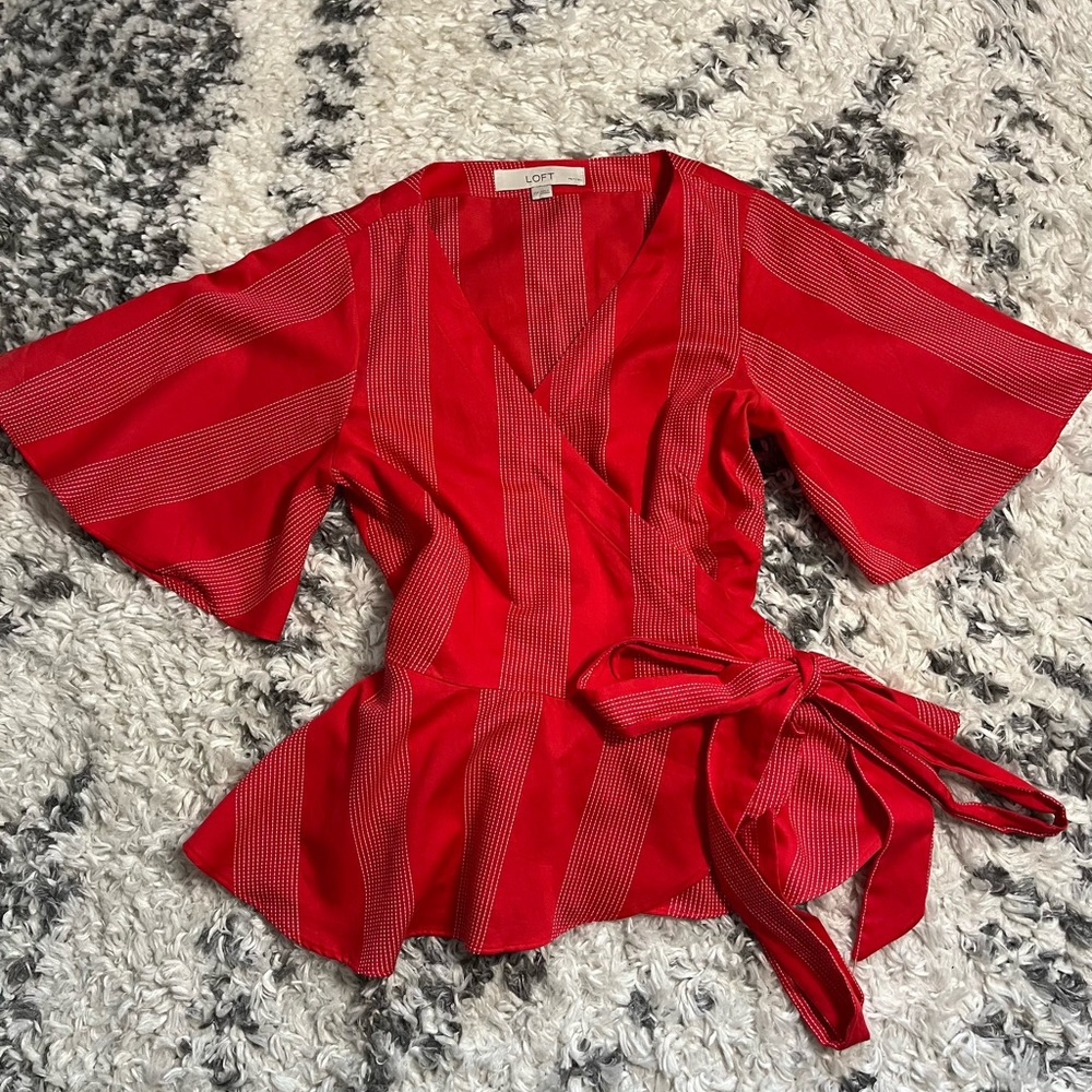Loft petites blouse, size XSP